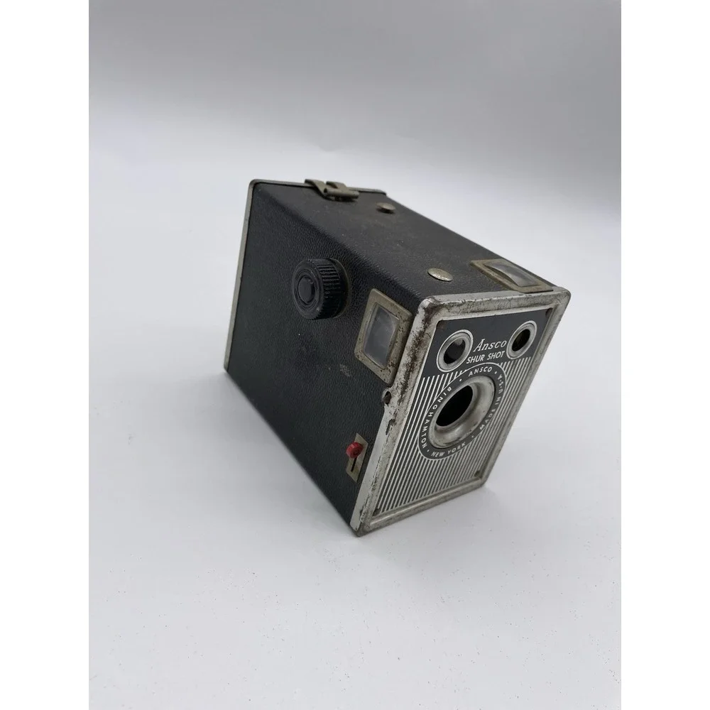 Vintage‎ Ansco Sure Shot Box Camera Binghamton New York 120 Film 1940's Box